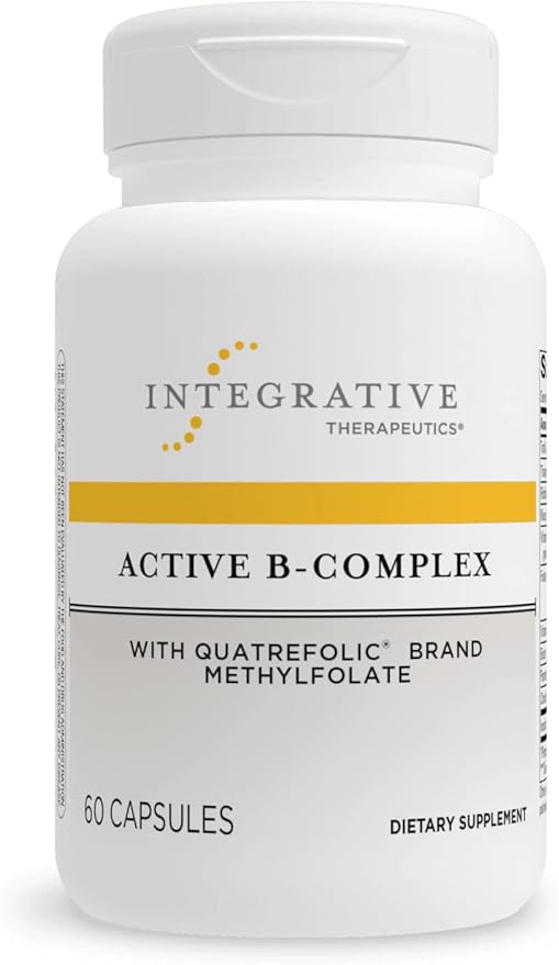 Integrative Therapeutics Active B Complex - 120 Capsules | Supports Energy, Metabolism & Brain Function | Daily Supplement for Active Lifestyles
