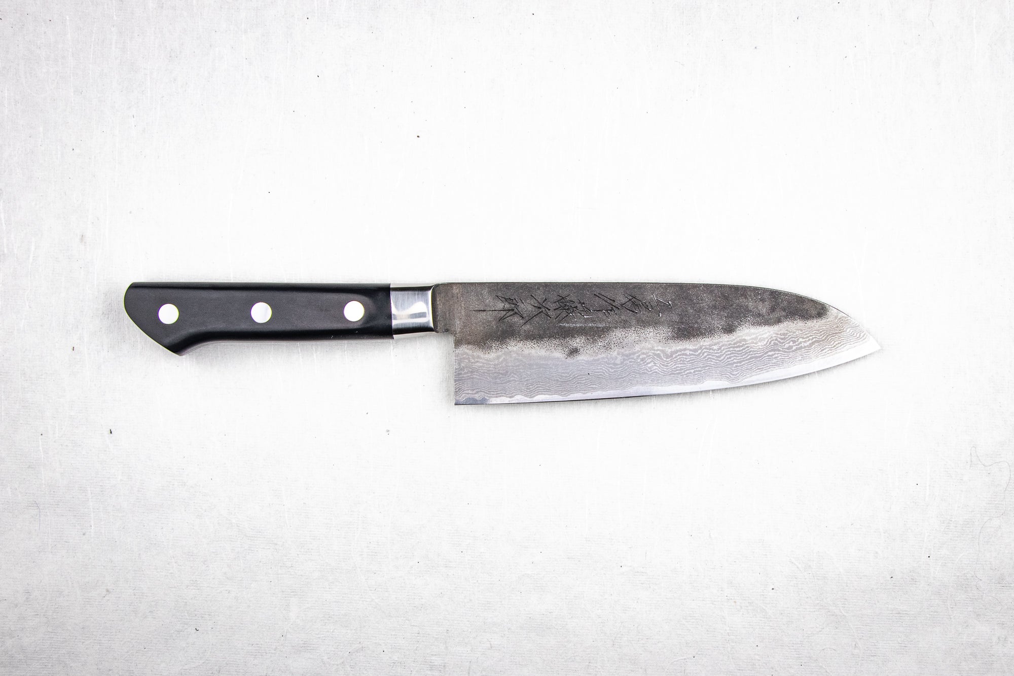 TOJIRO ATELIER CLASSIC VG10 Damascus Santoku Knife 170mm - High Carbon Stainless Steel Japanese Chef Knife for Slicing, Dicing & Chopping - Perfect for Home Kitchen & Professional Use