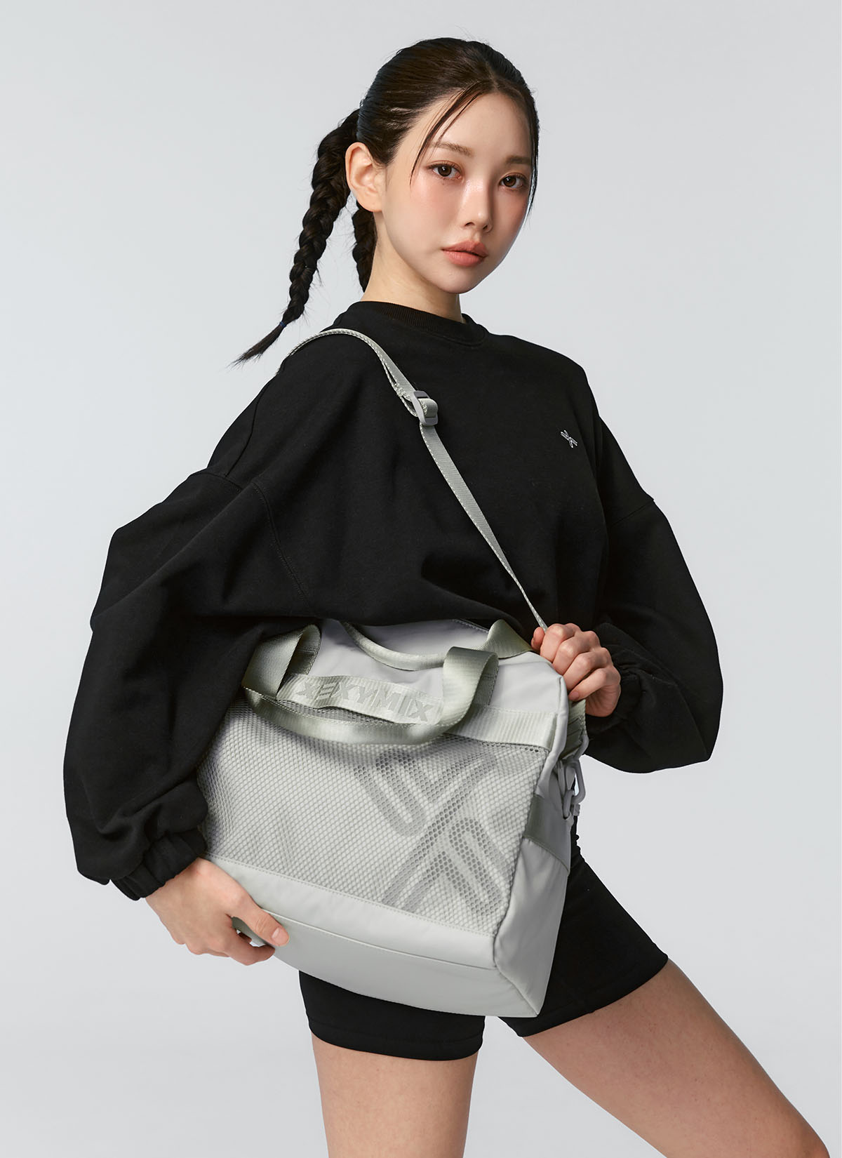 Multiway Mesh Double Bag - Versatile & Durable Crossbody Tote for Women - Perfect for Travel, Shopping, Gym & Daily Use
