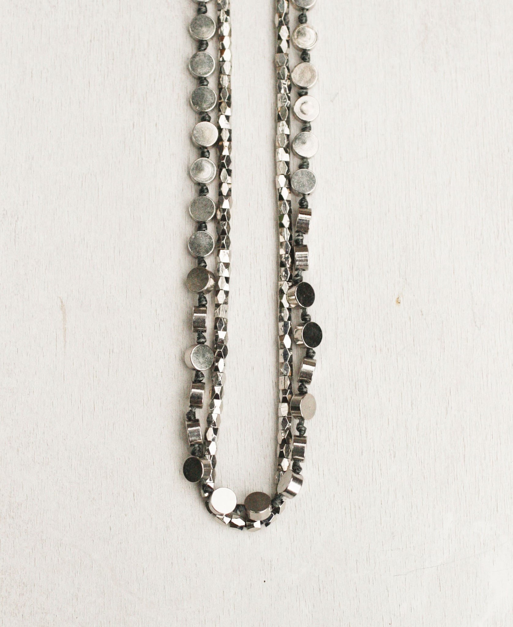 Glistening Shapes Necklace - Elegant Geometric Jewelry for Women - Perfect for Parties, Date Nights & Everyday Wear