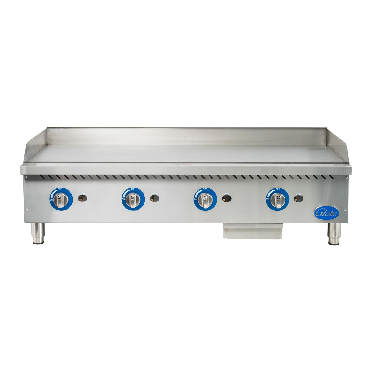 Globe GG48G 48-Inch Commercial Gas Griddle with Manual Control - Perfect for Restaurants, Food Trucks, and Outdoor Cooking