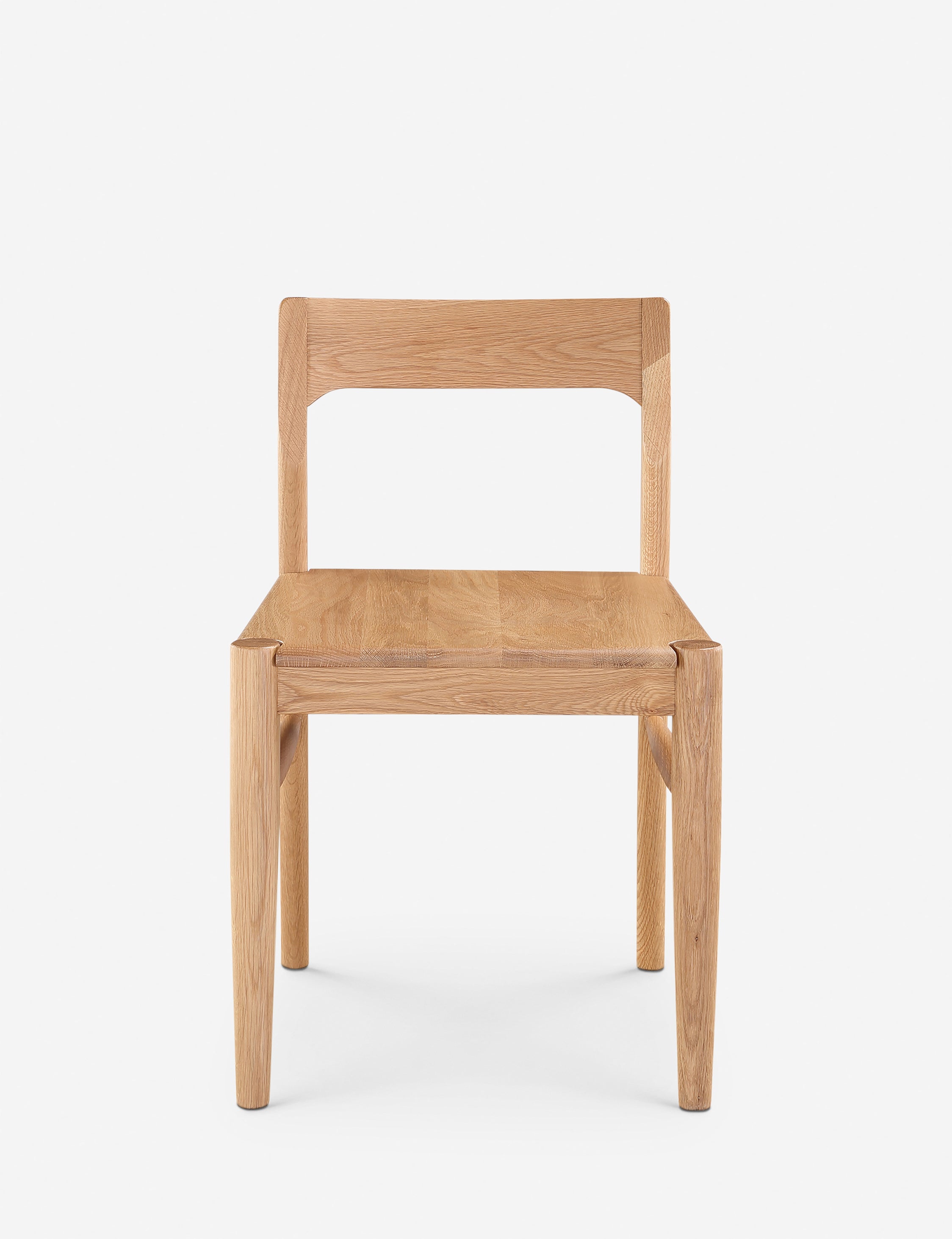 Drummond Dining Chairs Set of 2 - Modern Wooden Kitchen Chairs with Padded Seat - Perfect for Dining Room, Kitchen, Breakfast Nook & Small Spaces