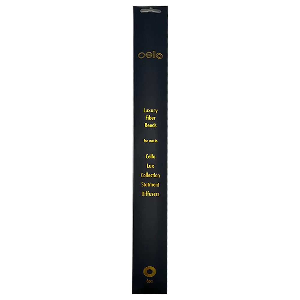 Premium Cello Luxury Fiber Reeds for Essential Oil Diffusers - Elegant Home & Office Aromatherapy Decor
