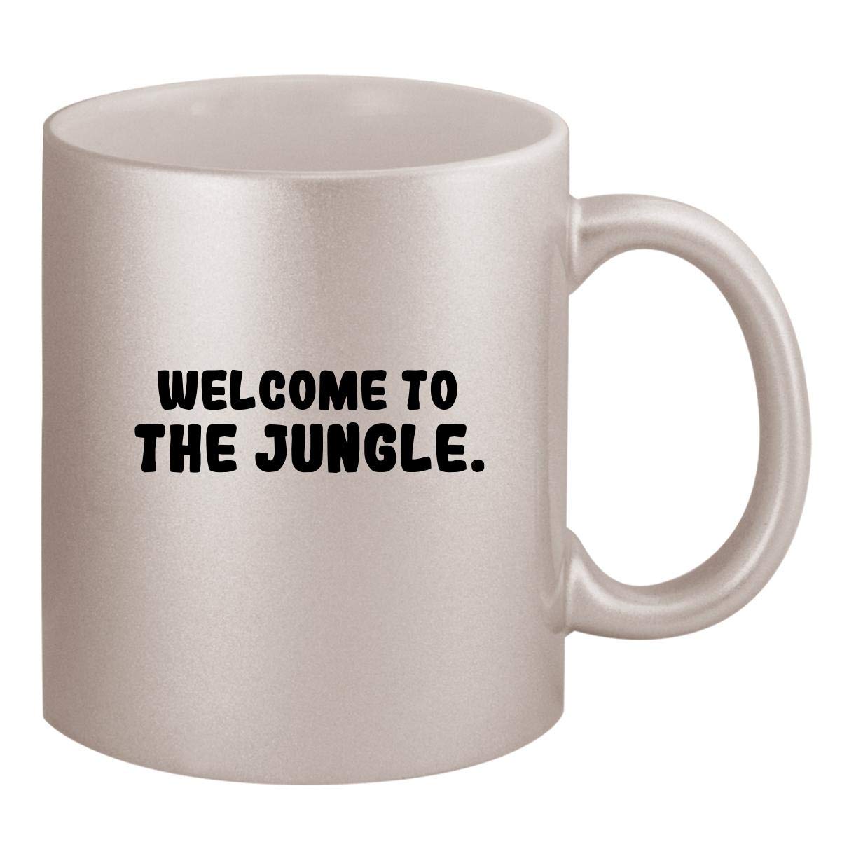 Premium 11oz Silver Ceramic Coffee Mug - Elegant & Durable for Home, Office, or Gifts - Perfect for Hot & Cold Beverages