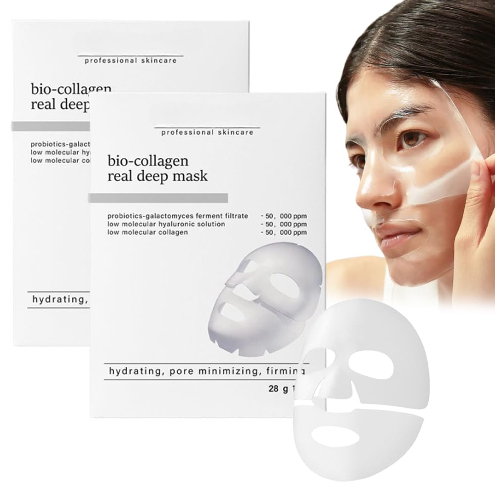 Skaind Hydraglow Deep Hydrating Overnight Face Mask with Biocollagen - Korean Skincare for Glowing Skin - 8 Pack for All Skin Types - Perfect for Nighttime Routine & Travel Skincare