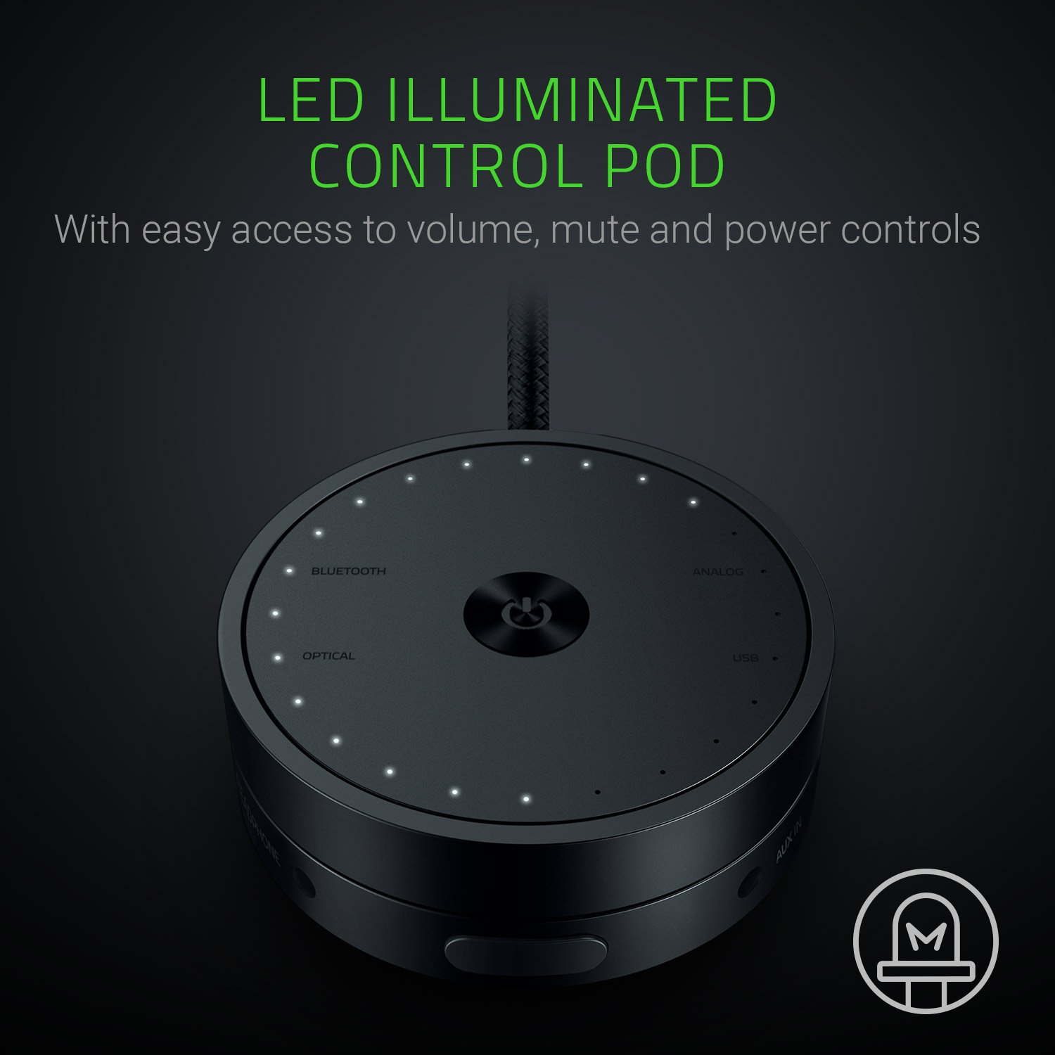 Razer Nommo Pro Premium 2.0 Gaming Speakers with USB, Bluetooth & Wireless Connectivity - Perfect for PC, PS5, Xbox Gaming & Home Theater Setup