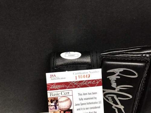 Randy Couture Signed UFC Gloves with JSA COA - Authentic Autographed MMA Collectible for Fans, Display & Memorabilia Collection