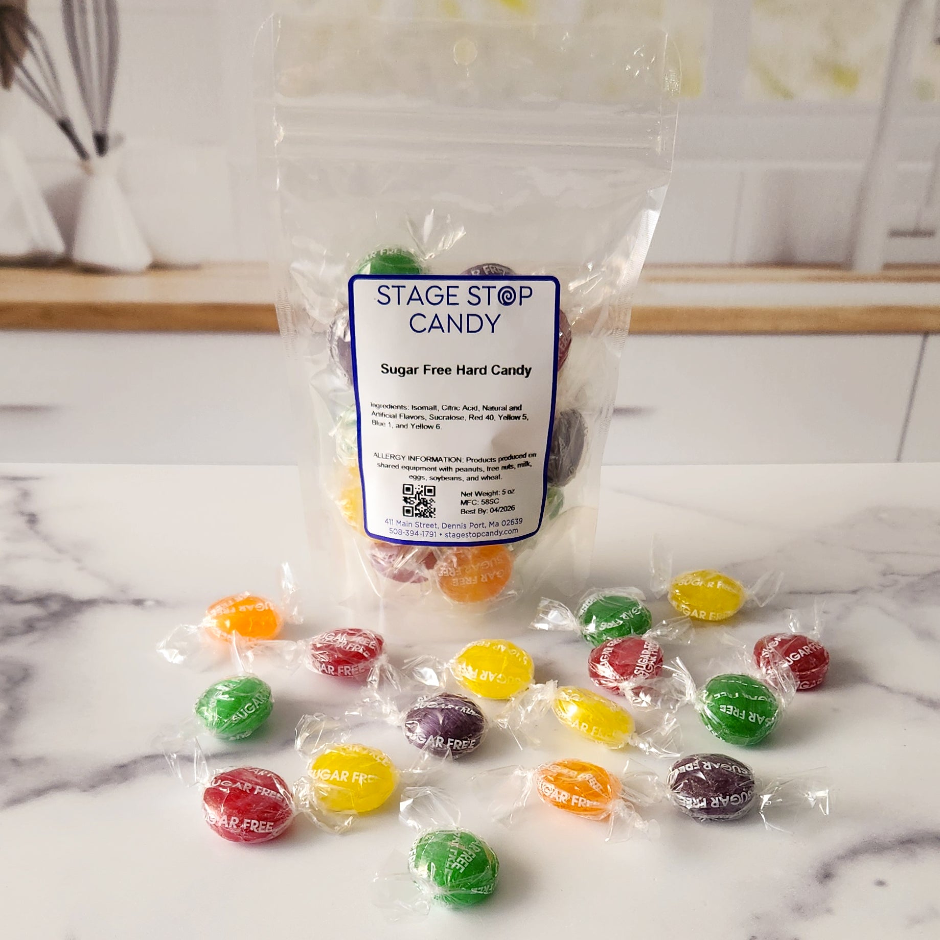 Sugar Free Assorted Hard Candy - Low Calorie Keto Friendly Sweets for Diabetics & Weight Loss | Perfect for Parties, Gifts & Office Snacks