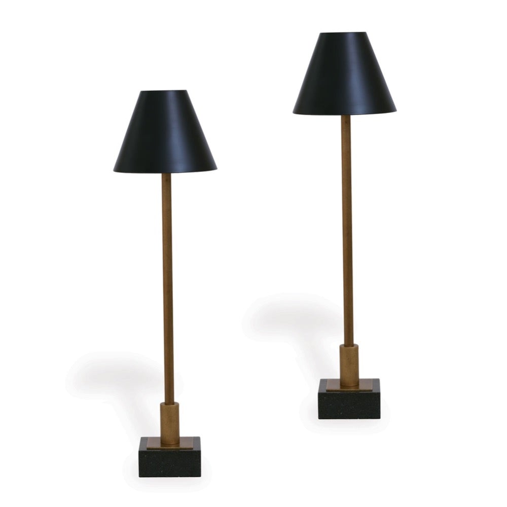 Marais Buffet Lamps Set of 2 - Modern Table Lamps for Dining Room, Living Room, Bedroom & Office Decor - Elegant Lighting for Buffets, Side Tables and Nightstands