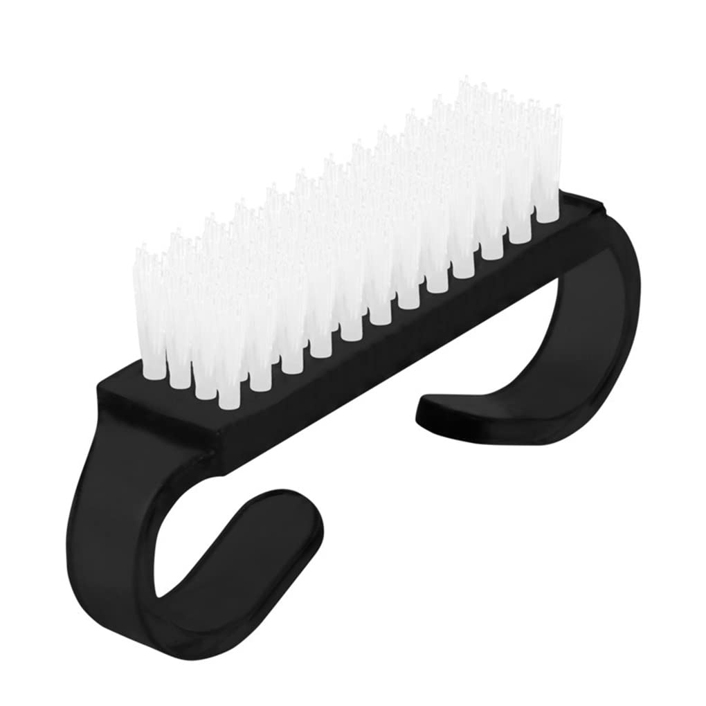 Professional Nail Dusting Brush - Clean Brush for Manicure & Pedicure Dust Removal, Salon & Home Nail Care Accessories, Beauty Tool (Black) - Perfect for Salon Professionals & At-Home Nail Care