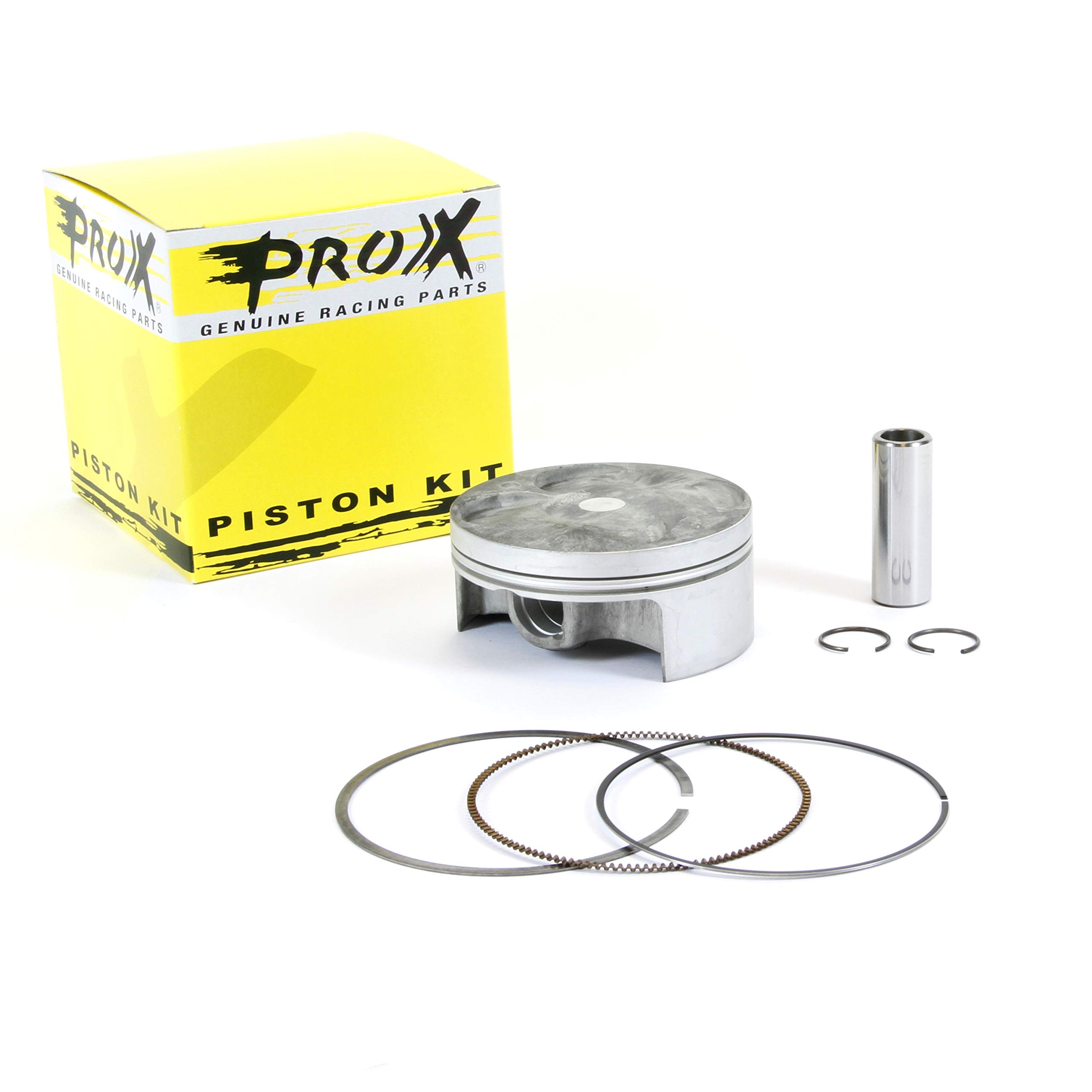 Prox 01.4337.A Piston Kit (A) - Standard Bore 76.96mm, 13.5:1 Compression Ratio - High Performance Engine Upgrade for Motorcycles, ATVs & Small Engines - Perfect for Racing, Off-Road & Performance Tuning