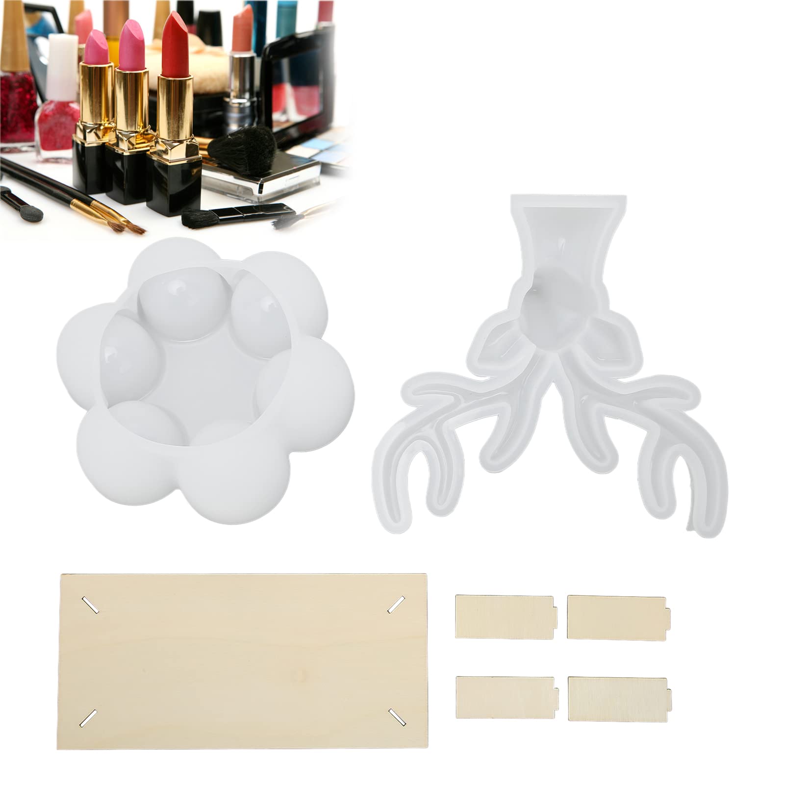 Premium Silicone Soap Molds Kit - DIY Candle & Soap Making Supplies, Reusable Egg Organizer & Handcraft Casting Molds for Homemade Soaps, Candles, Bath Bombs - Perfect for DIY Gifts, Home Decor & Craft Projects