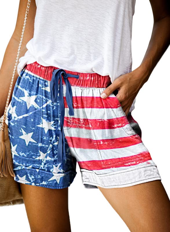 Dokotoo Women's Comfortable Casual Shorts with Drawstring Waist & Pockets - Perfect for Yoga, Running, Travel and Lounge Wear