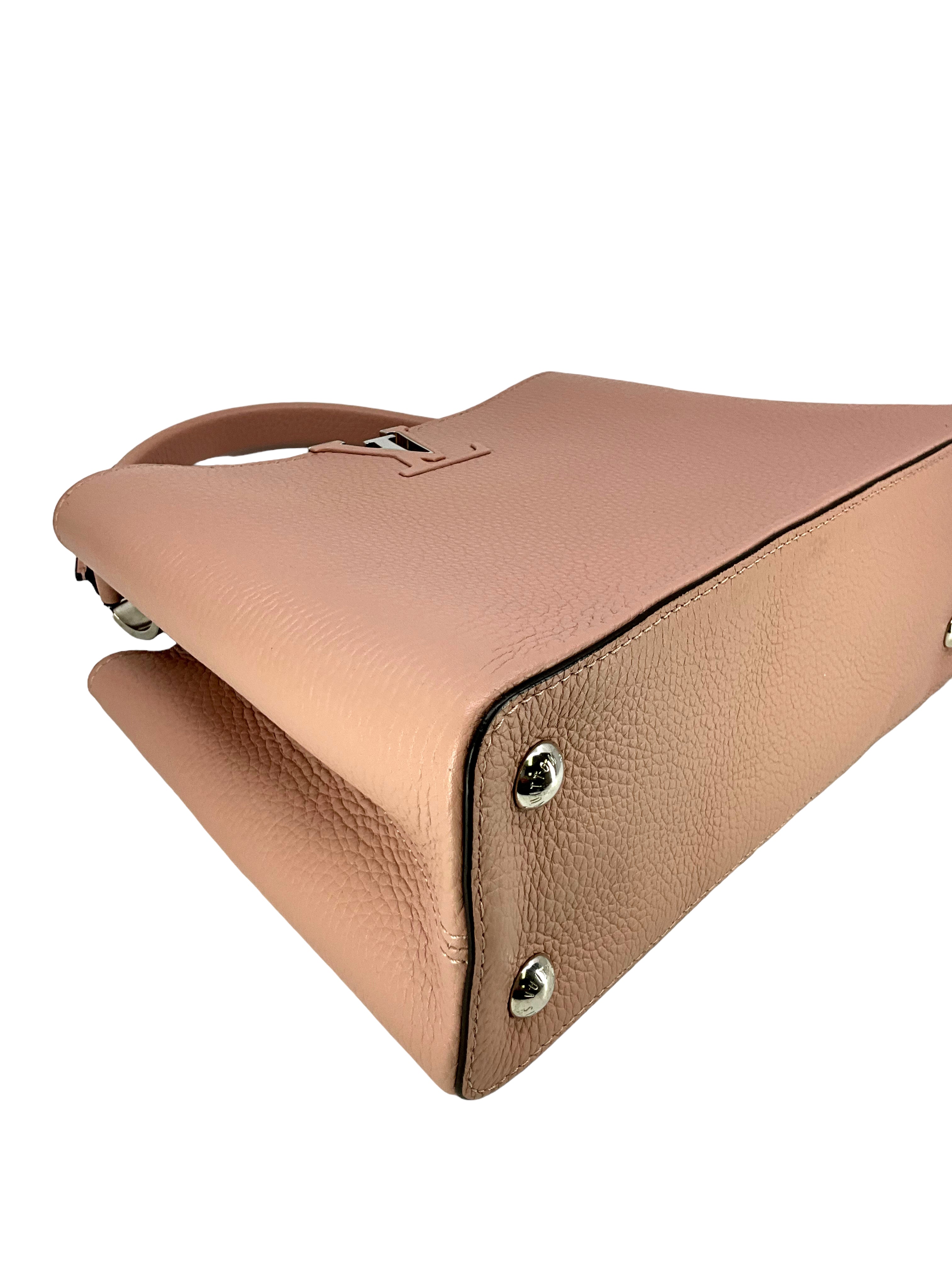 Authentic Louis Vuitton Capucines PM Bag in Taurillon Leather - Luxury Designer Handbag for Women, Perfect for Work, Evening Events & Travel Accessories