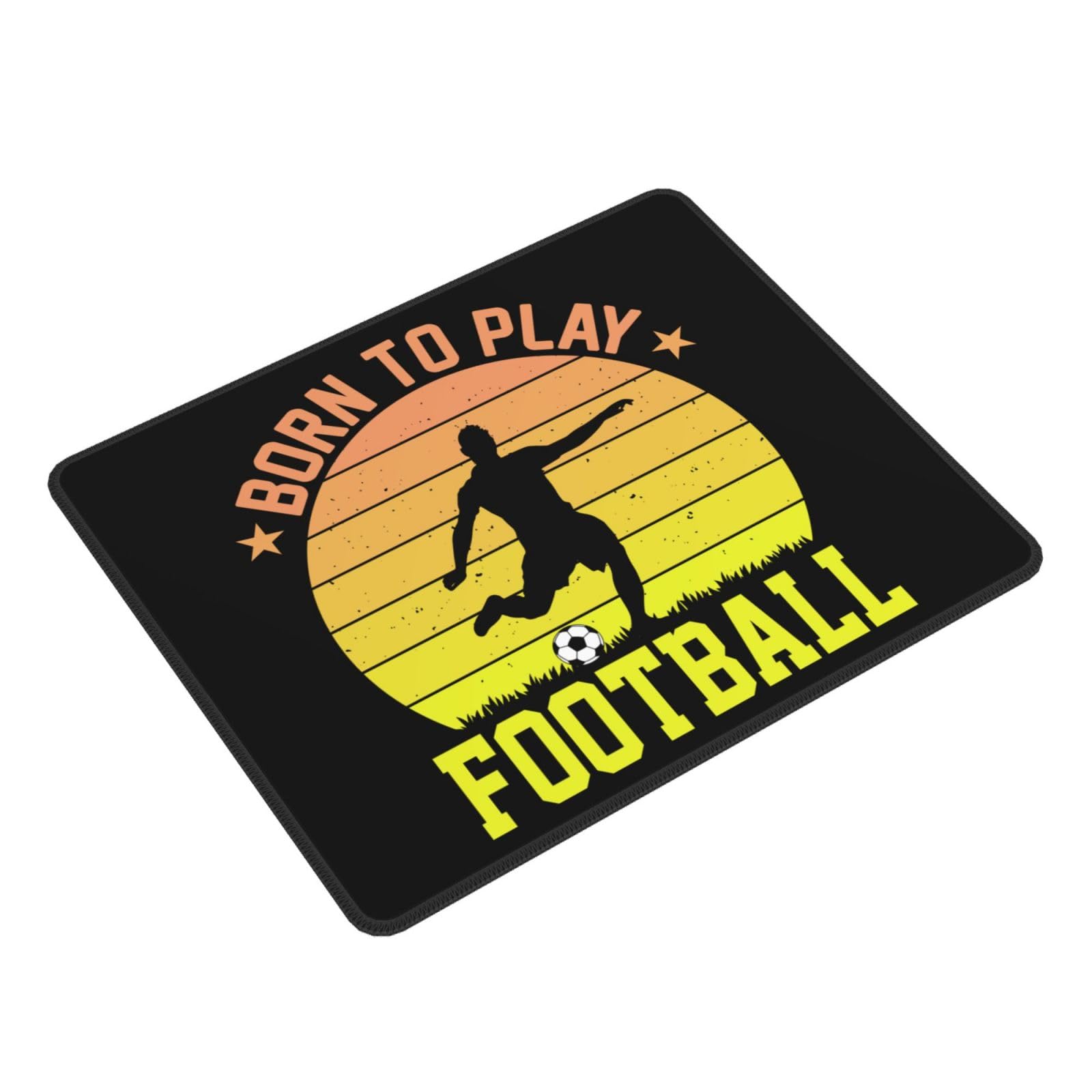 SIYTUAU Waterproof Non-Slip Rubber Mouse Pad - 10x12 Inch Gaming & Office Mouse Mat for Football Fans - Perfect for PC, Laptop, and Workstation Use