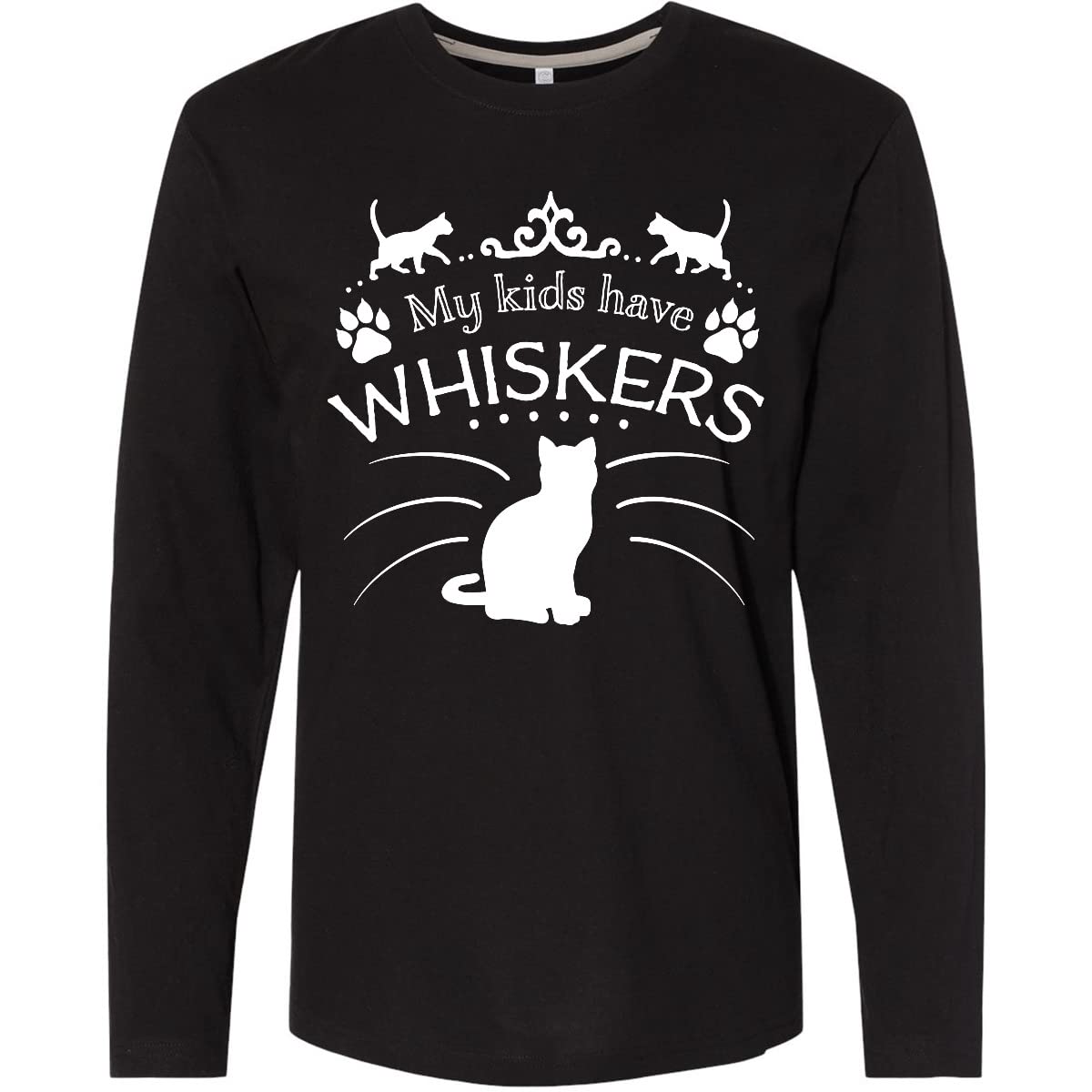 Inktastic Cat Family Pet Long Sleeve T-Shirt for Kids & Parents