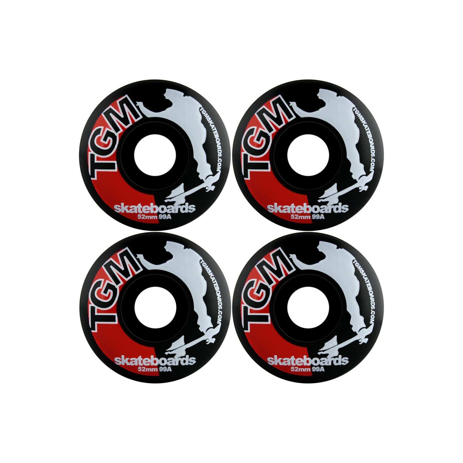 Premium White Skateboard Trucks & Wheels with ABEC 5 Bearings - High-Performance Skateboard Parts for Street & Park Riding