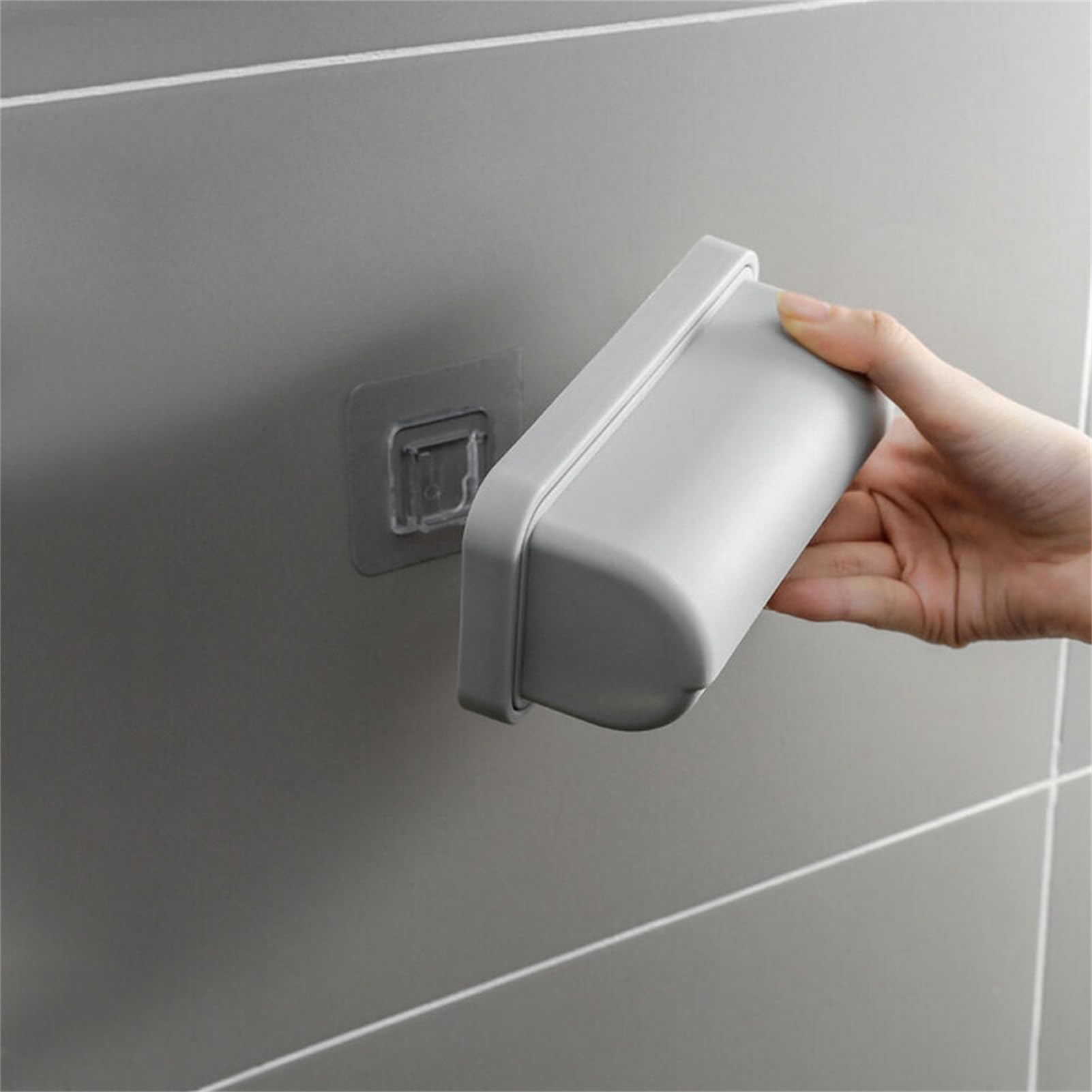 2024 New Adhesive Trash Bag Dispenser - Wall Mounted & Under Can Garbage Storage Bag Holder for Kitchen, Bathroom, Office (White, 2 Pack) - Perfect for Home Organization & Waste Management