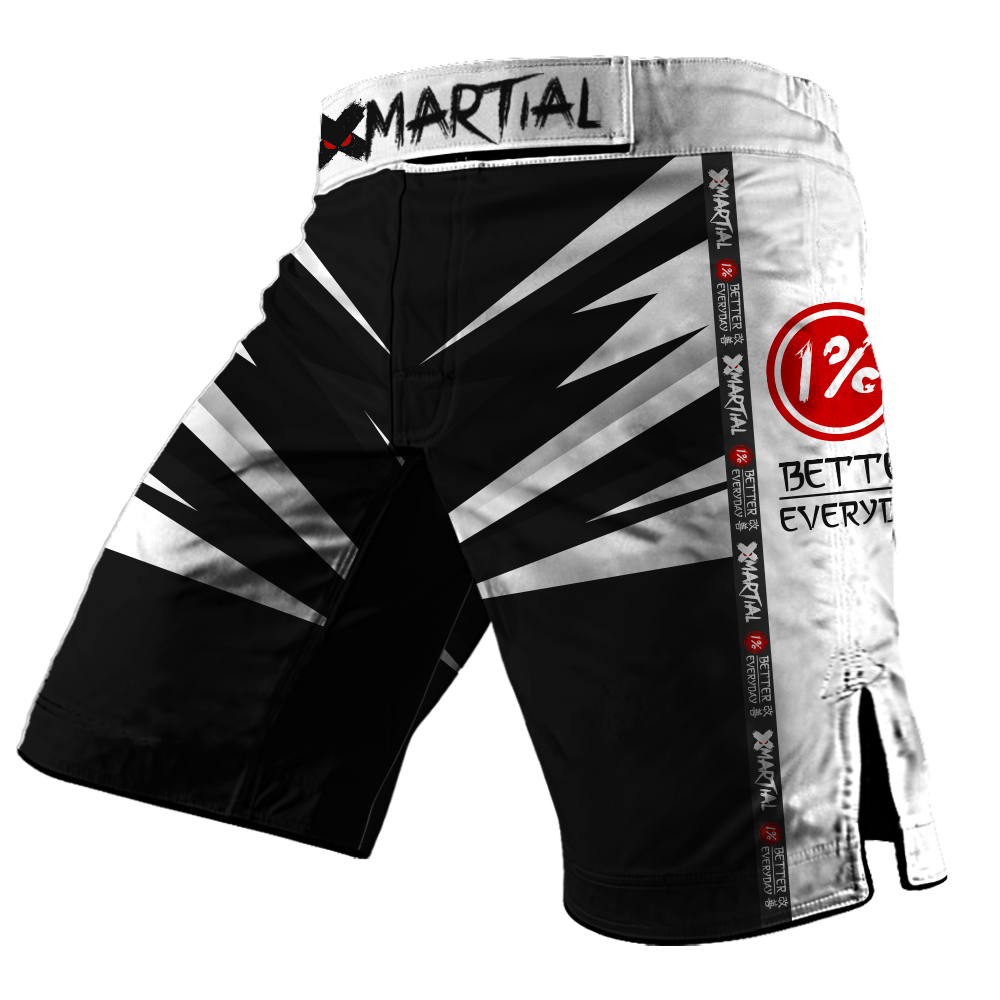 Premium Jiu Jitsu Rank 2.0 Hybrid Grappling Shorts - Lightweight MMA & BJJ Training Shorts for Men - Perfect for Brazilian Jiu-Jitsu, No-Gi Grappling & Combat Sports