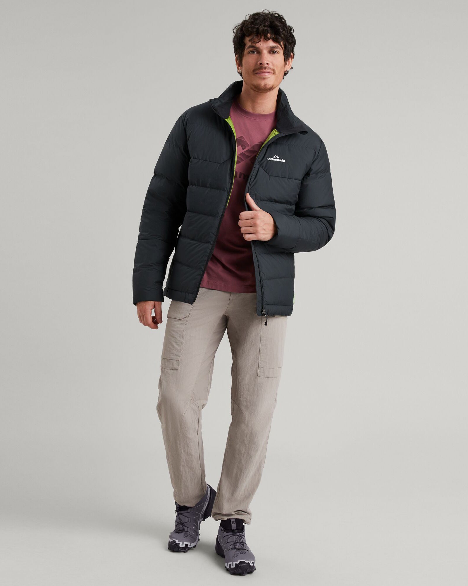 Men's Epiq Down Jacket - Lightweight Winter Jacket for Men, Waterproof & Windproof, Thermal Insulated Puffer Coat - Perfect for Skiing, Hiking & Outdoor Activities