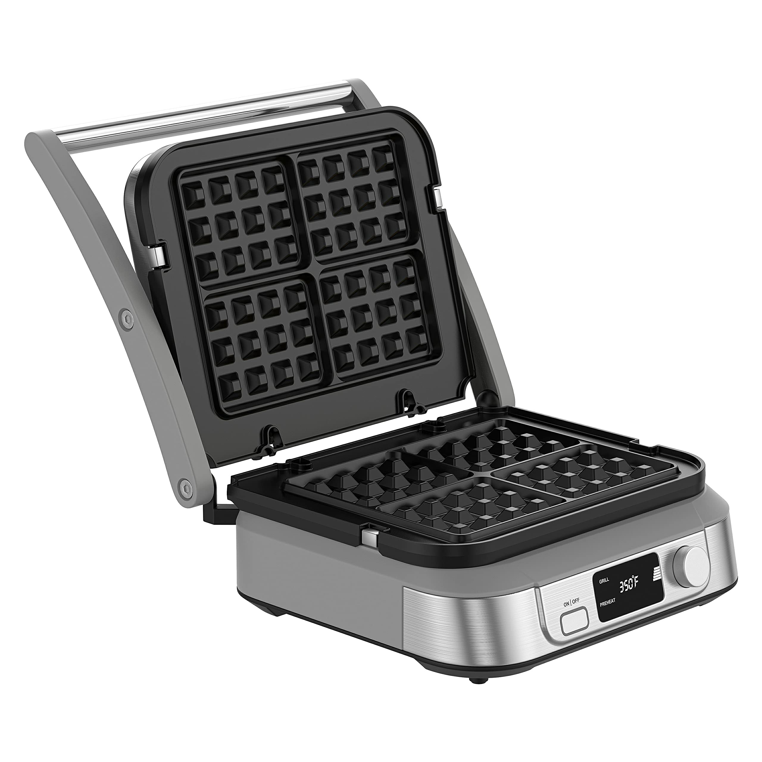 Nonstick Waffle Plates for Cuisinart Griddler GR-4N GR-5B GR-6 GRID-8N Series - Replacement Baking Plates for Perfect Homemade Waffles, Breakfast & Brunch Cooking
