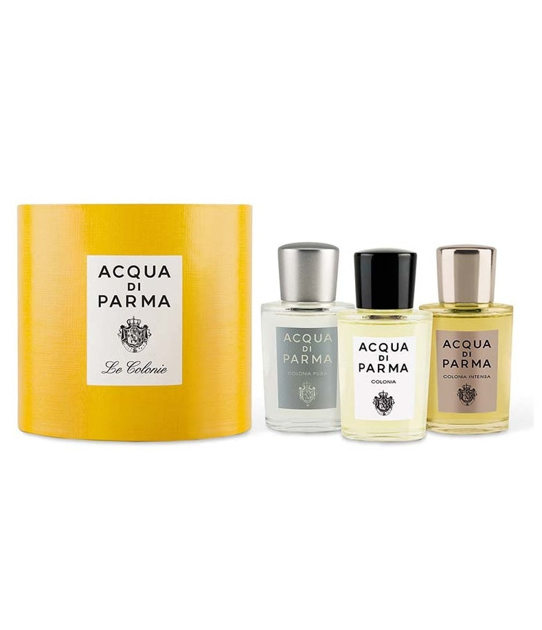Acqua Di Parma (3 X 20ML) Eau De Cologne Gift Set for Men - Colonia, Colonia Intensa & Colonia Pura | Luxury Cologne Trio | Perfect for Gifts, Travel & Everyday Use