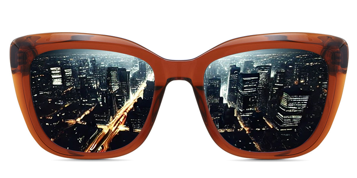 LESA Women's Prescription Sunglasses - UV Protection, Stylish & Comfortable for Driving, Outdoor Activities & Fashion