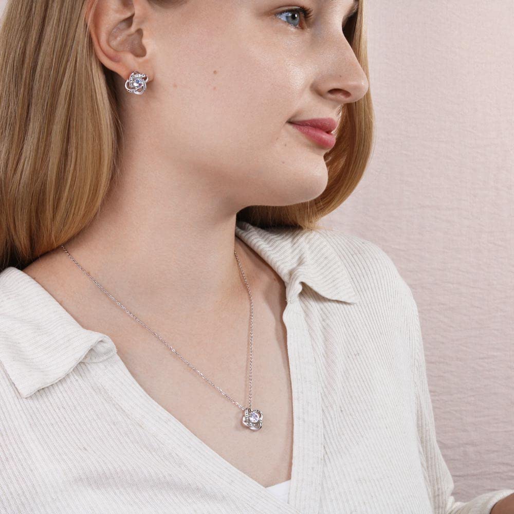 Beautiful Gemstone & Cubic Zirconia Pendant Necklace for Mom - Thoughtful Mother's Day, Christmas Gift from Son with Message Card & Gift Box - Perfect for Birthdays, Anniversaries & Special Occasions