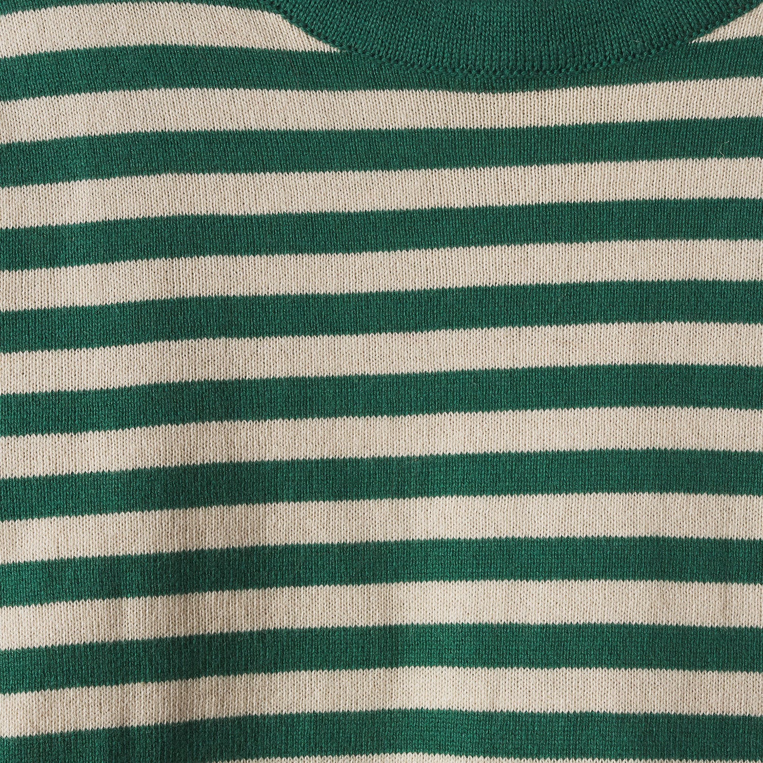 Pierre Kids Knit Top - Soft Cotton Long Sleeve Shirt for Boys & Girls | Forest Green | Perfect for School, Playdates & Family Outings