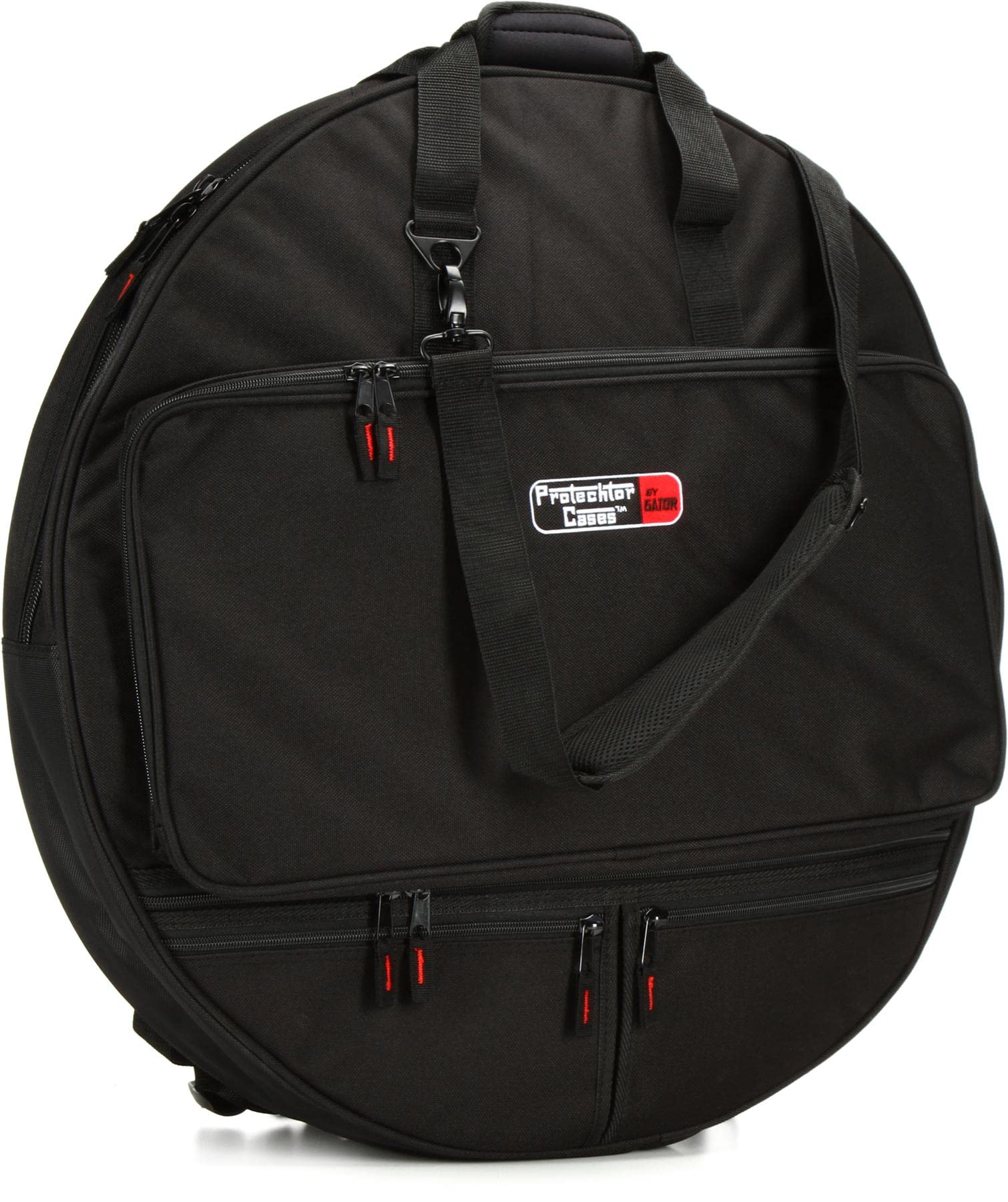 Gator GP-CYMBAK-24 24-Inch Cymbal Backpack Case - Durable & Lightweight Drum Accessory for Musicians - Perfect for Gig, Travel & Storage