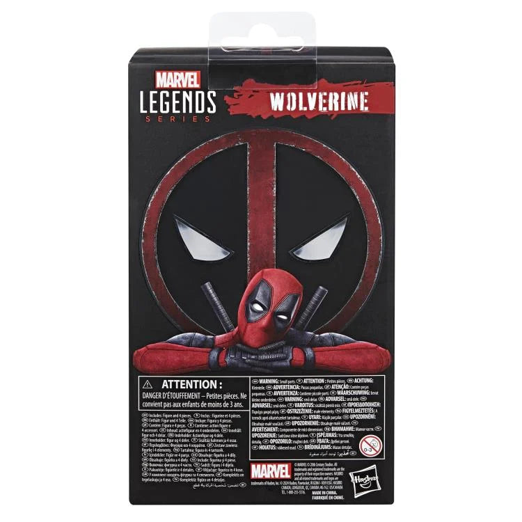 Marvel Legends Deadpool Action Figure - Wolverine Legacy Collection - 6-Inch Collectible Toy for Fans & Display - Perfect for Comic Book Lovers & Home Decor