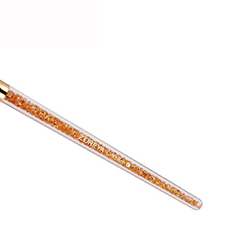 Premium Diamond Handle Concealer Brush - Soft Synthetic Bristles for Flawless Makeup Application | Ideal for Foundation, Contouring & Highlighting | Professional Makeup Tool F802