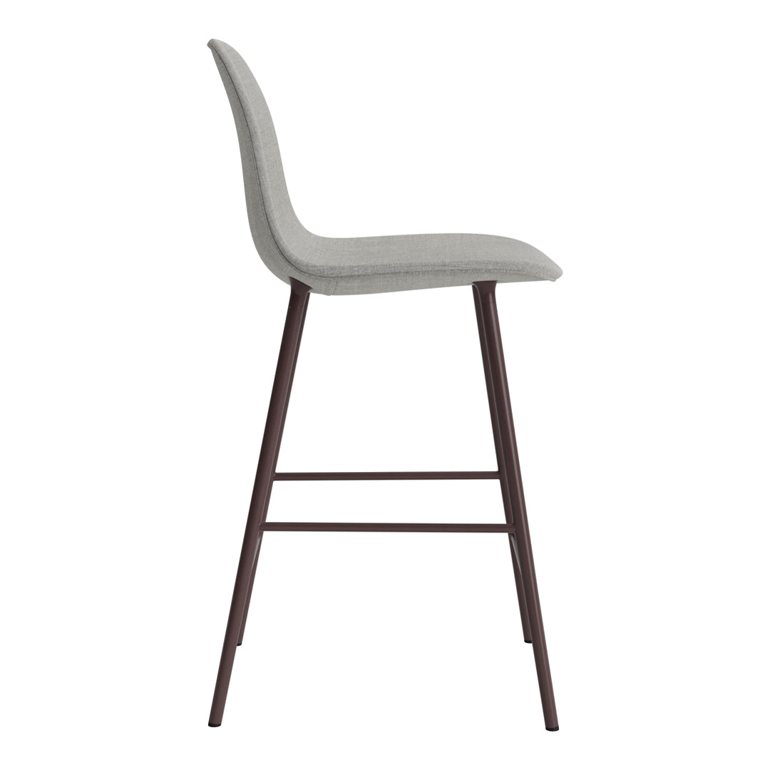 Stylish Fully Upholstered Form Counter Chair - Perfect for Kitchen Islands, Breakfast Bars & Home Dining Areas