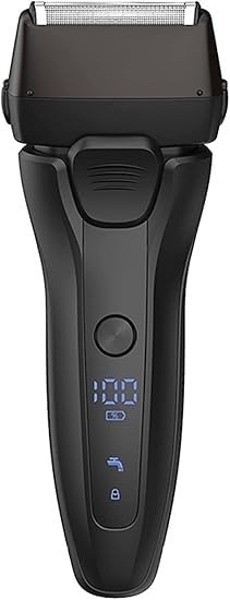 Premium Men's Electric Foil Shaver - Rechargeable Wet/Dry Cordless Razor with Pop-Up Trimmer & Precision Blades | Perfect for Travel, Daily Grooming & Sensitive Skin Shaving