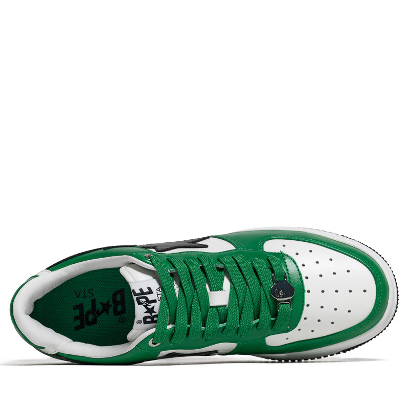 Bape Sta #3 M1 Green Sneakers - A Bathing Ape Streetwear Shoes for Men | Casual Wear & Urban Fashion Lifestyle