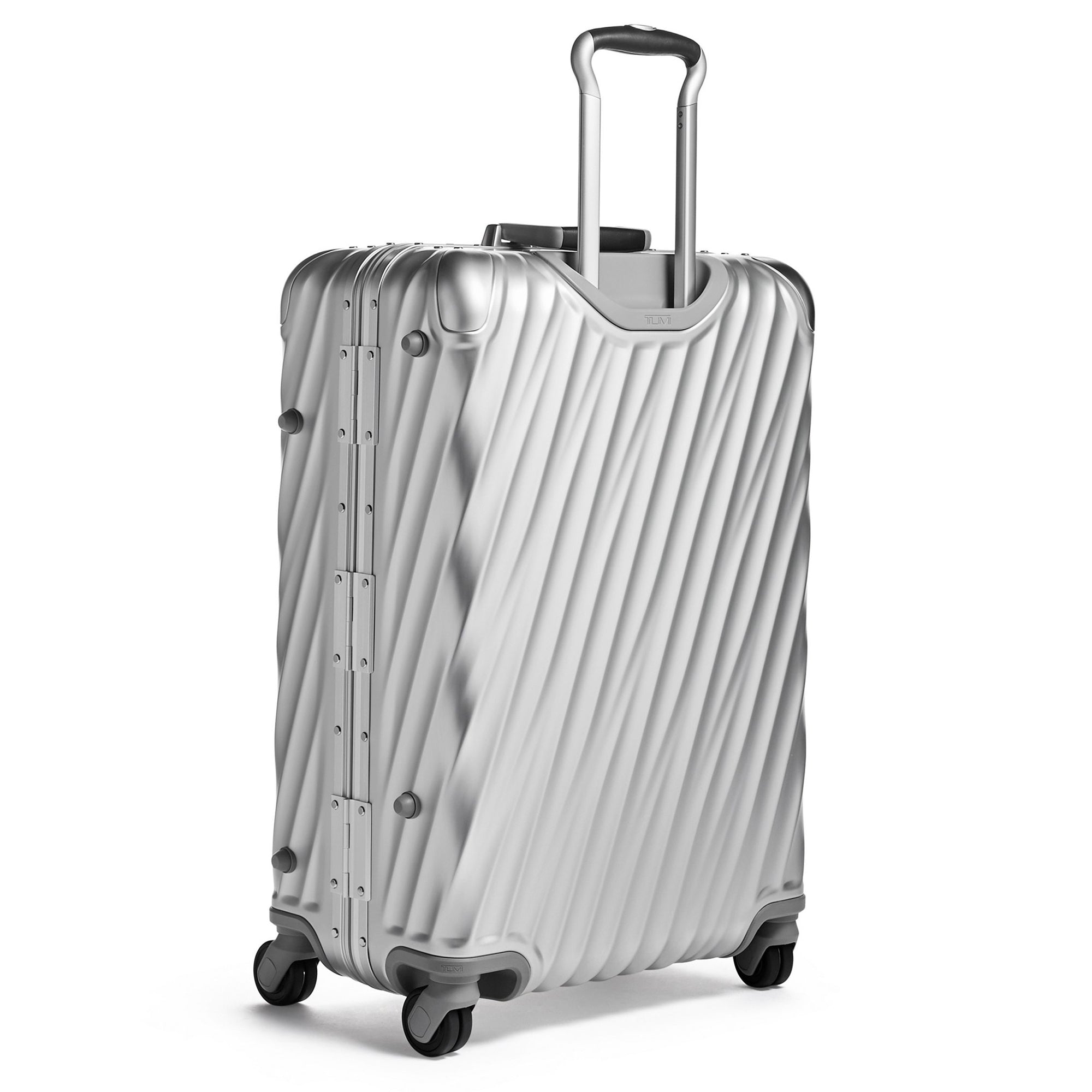 19 Degree Aluminum Carry-On Luggage - Lightweight & Durable Silver Suitcase for Business Travel, Weekend Getaways & Airplane Cabin Use