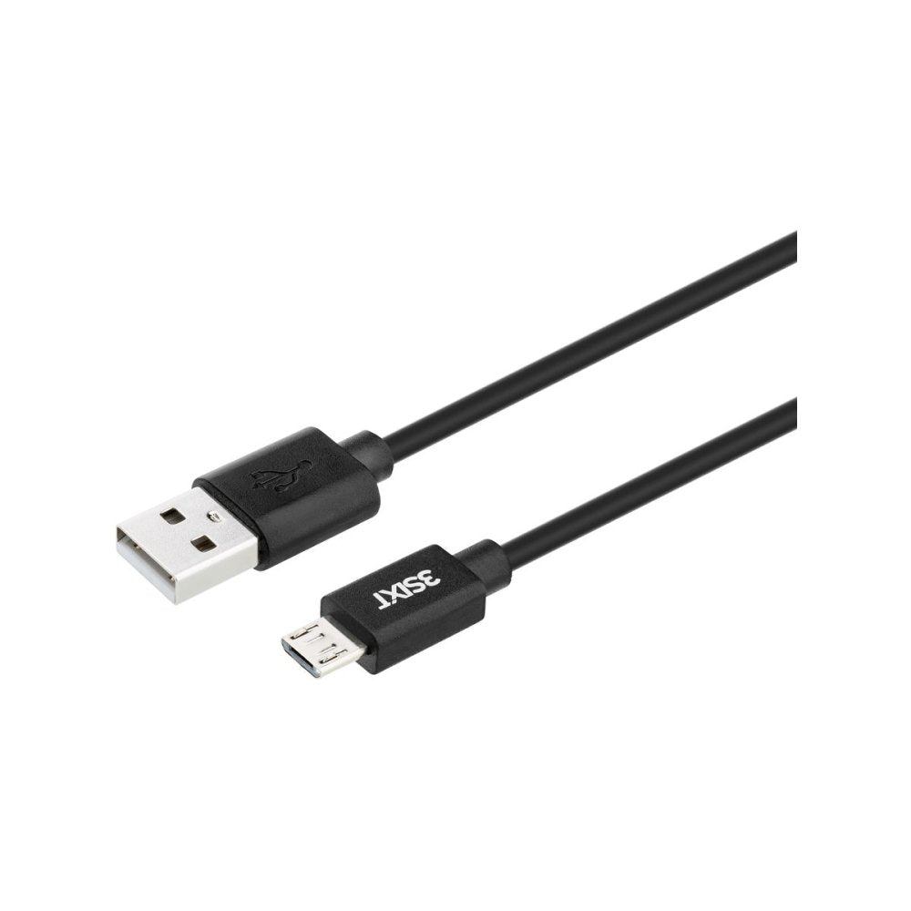 3sixT Fast Wall Charger with 5.4A Output & 1m Micro USB Cable - Quick Charge for Smartphones, Tablets, Power Banks - Perfect for Home, Office, Travel Charging Needs
