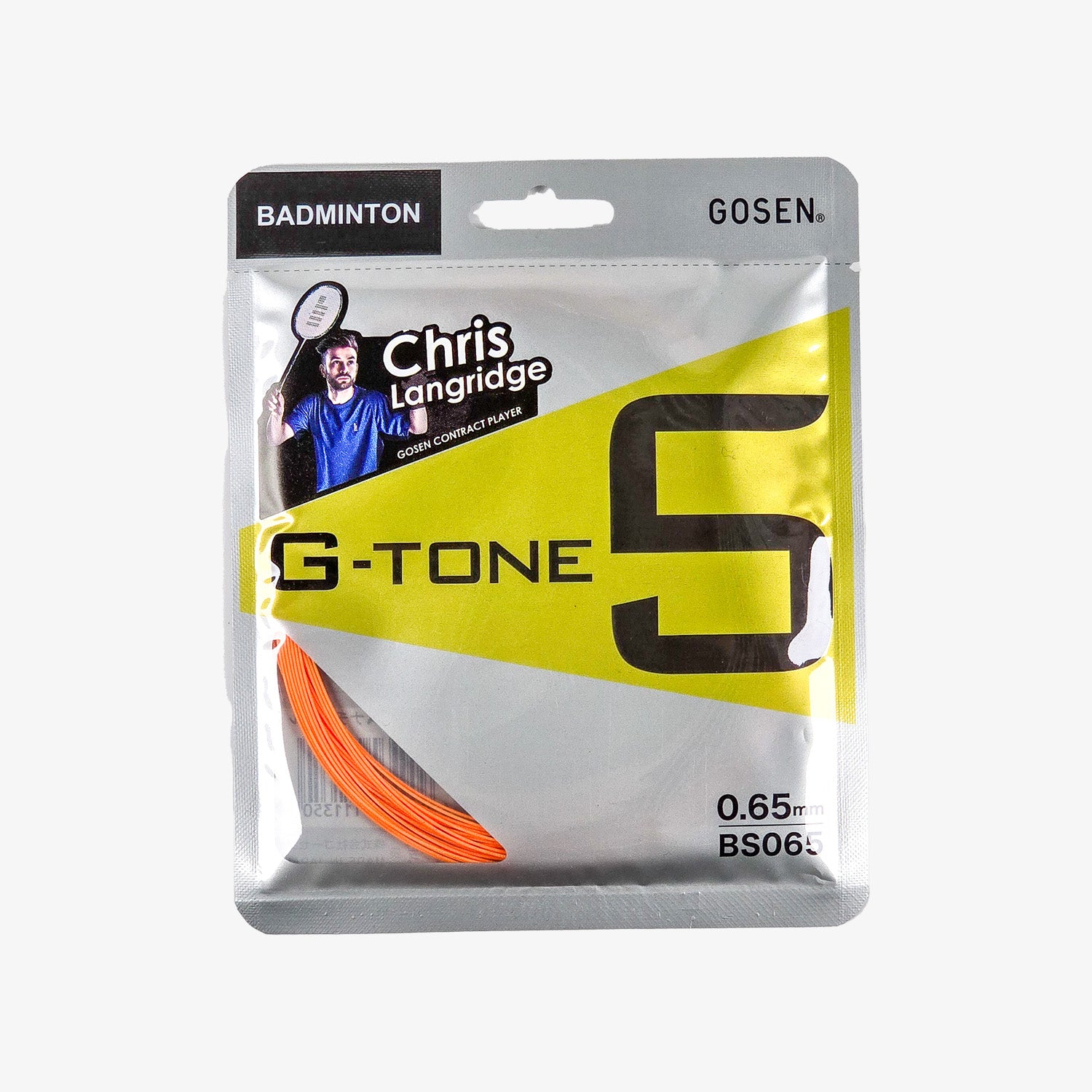 Gosen G TONE 5 Badminton String - 10m Length, 8 Color Options | High Performance Racket String for Professional & Recreational Players - Perfect for Tournaments & Training Sessions
