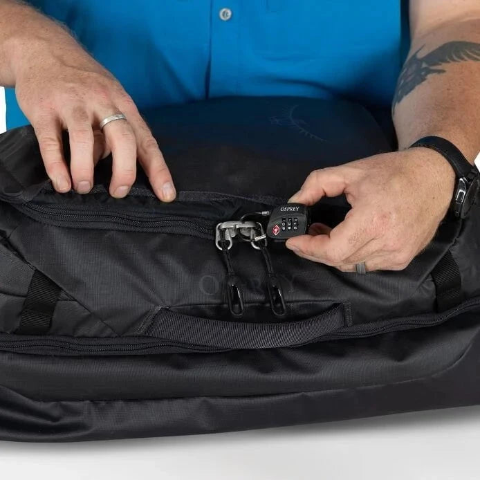 Osprey Transporter Duffel 44 - Durable Travel Duffel Bag for Outdoor Adventures, Gym, and Weekend Getaways | Water-Resistant & Spacious Carry-On Luggage