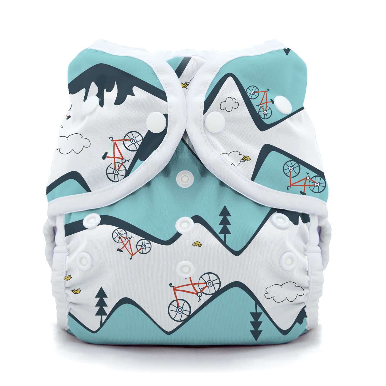 Thirsties Duo Wrap Cloth Diaper Cover - Waterproof, Adjustable, Reusable for Babies & Toddlers - Perfect for Daycare, Travel & Eco-Friendly Parenting