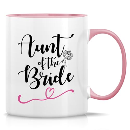 UAA007 - White Mug with Pink Handle and Inner
