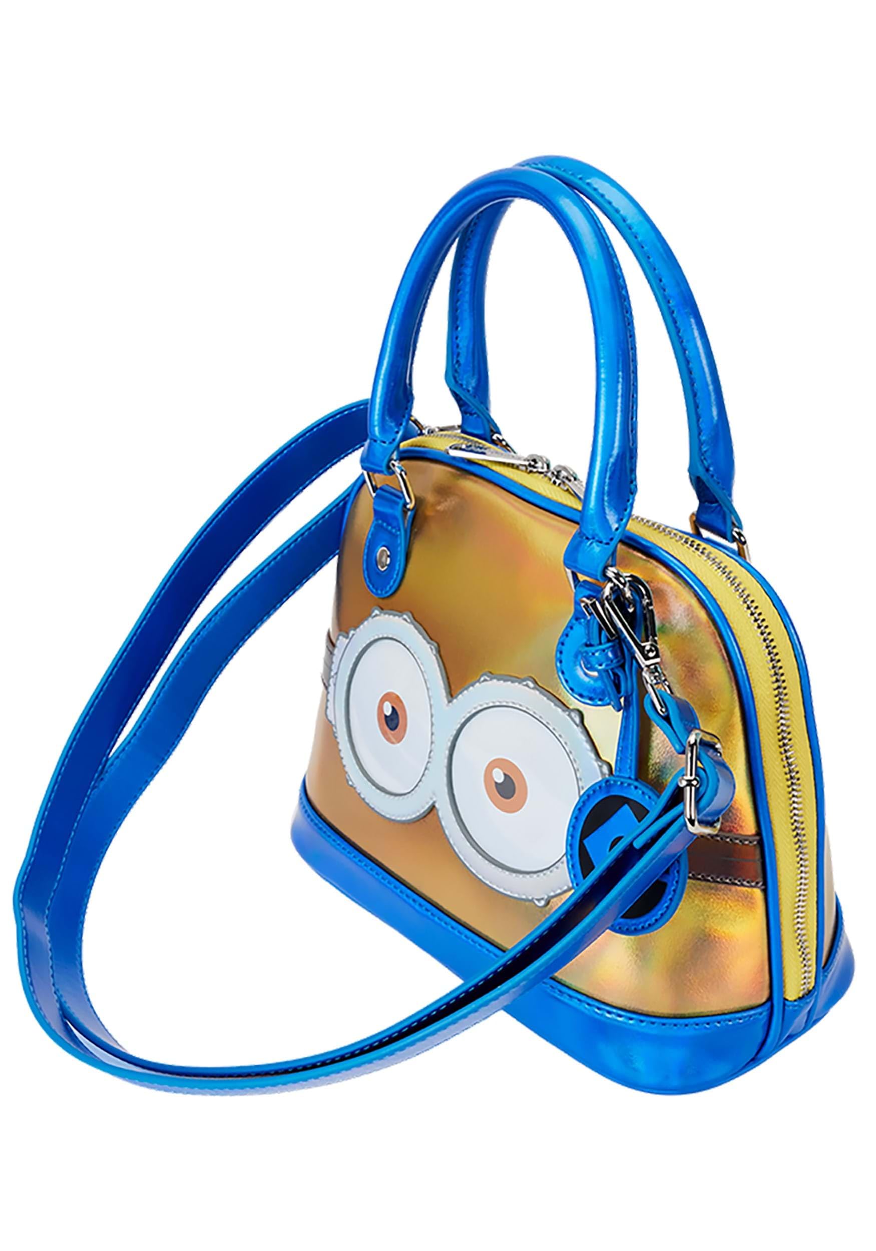 Loungefly Despicable Me Minions Crossbody Bag - Official Minions Cosplay Accessory for Fans | Perfect for Comic Con, Halloween Costumes & Movie-Themed Outfits