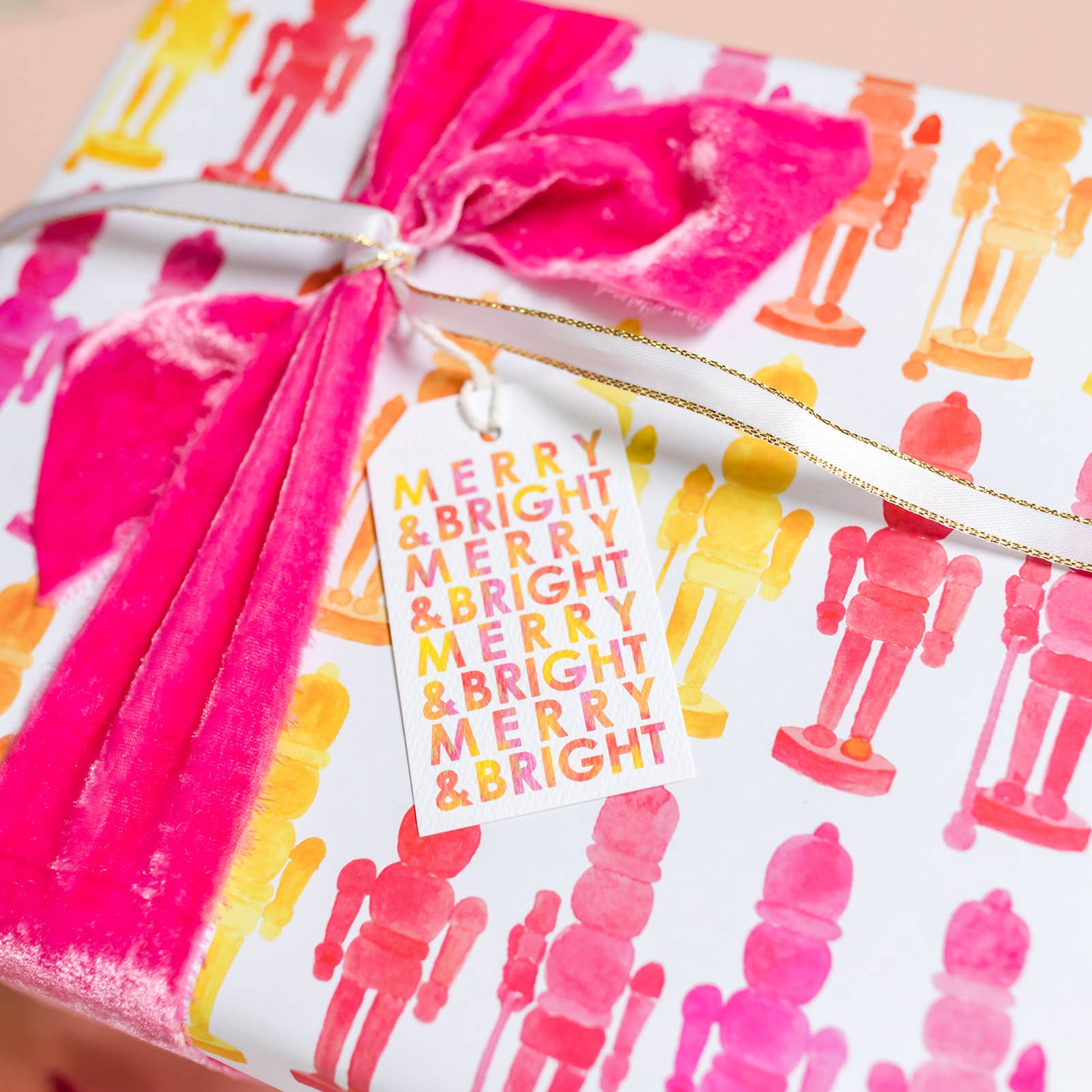 Vibrant Colorful Nutcrackers for Christmas Decorations - Perfect Holiday Gift Wrap & Party Favors for Festive Celebrations