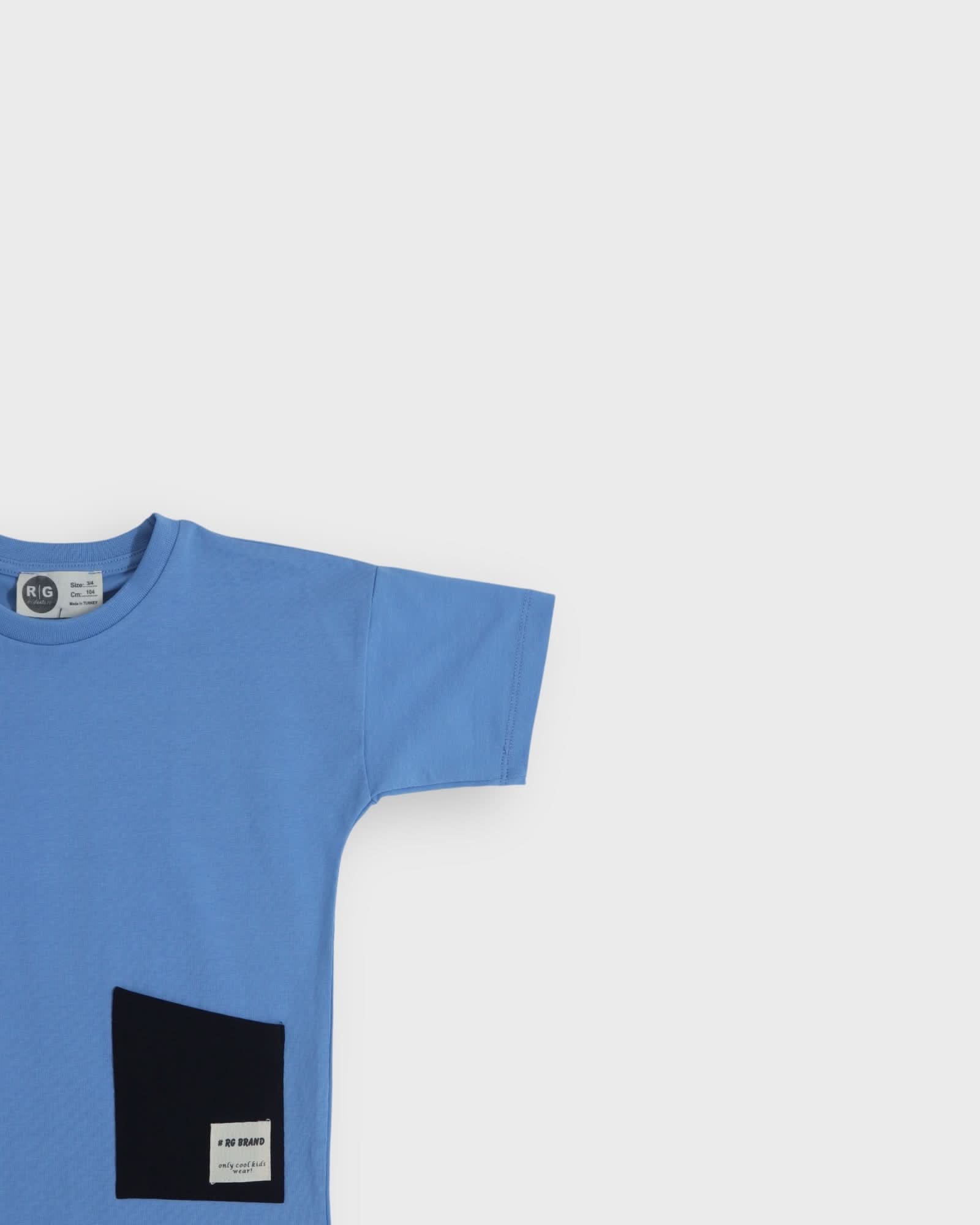 Cotton Kids' Pocket T-Shirt - Soft & Comfortable Double Pocket Tee for Boys & Girls - Perfect for School, Play & Everyday Wear