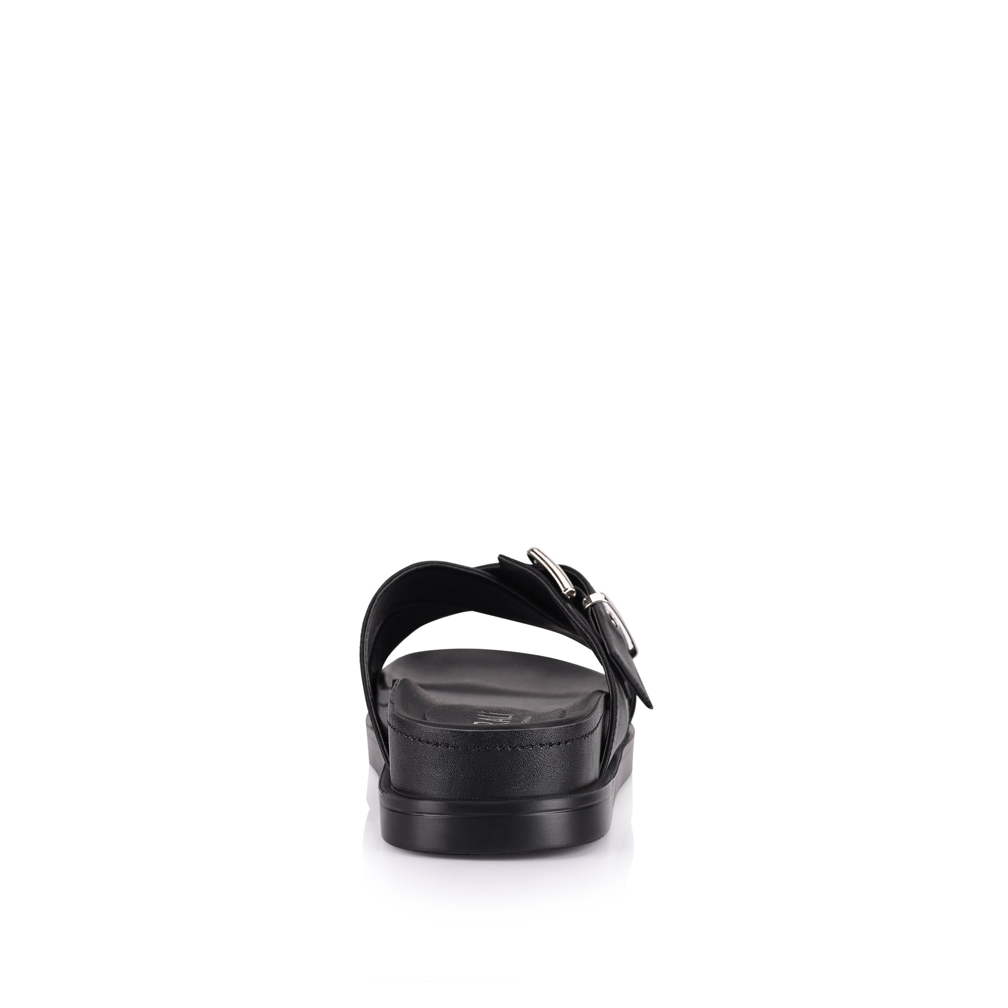 Oscar Chunky Slides for Women - Comfortable Black Platform Sandals for Summer | Casual Walking, Beach, Poolside, and Everyday Wear