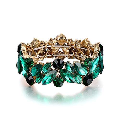 Emerald Gold-Tone