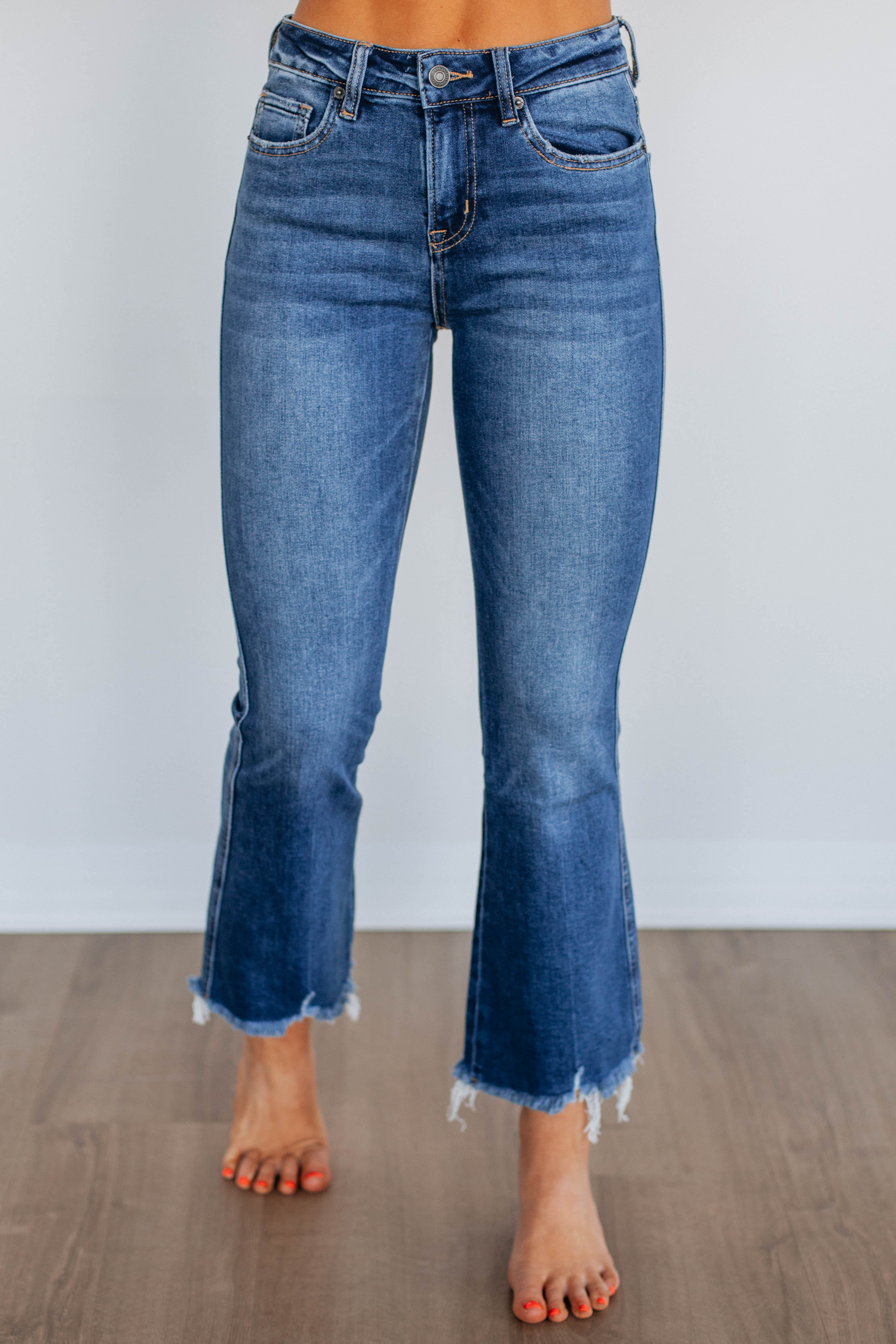 Chandra Mica Jeans for Women - High Waist Stretch Denim Pants - Comfortable & Stylish Jeans for Everyday Wear, Work, and Casual Outings