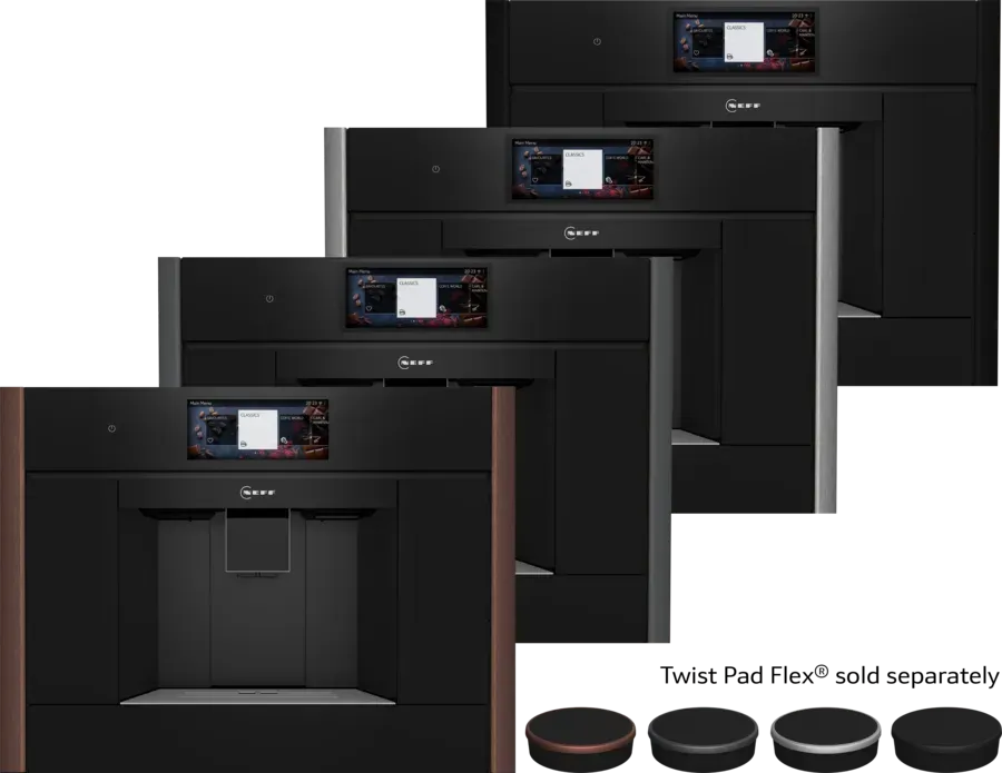 Neff N90 Fully Automatic Built-In Coffee Machine with Flex Design - Perfect for Home Kitchens & Office Break Rooms (Model: CL9TX11Y0)