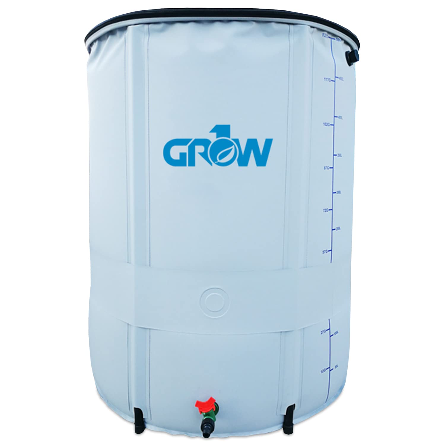 GROW1 105 Gallon Collapsible Water Storage Tank - Portable Reservoir Barrel for Garden, Greenhouse & Outdoor Plants | Perfect for Gardening, Emergency Water Supply & Camping