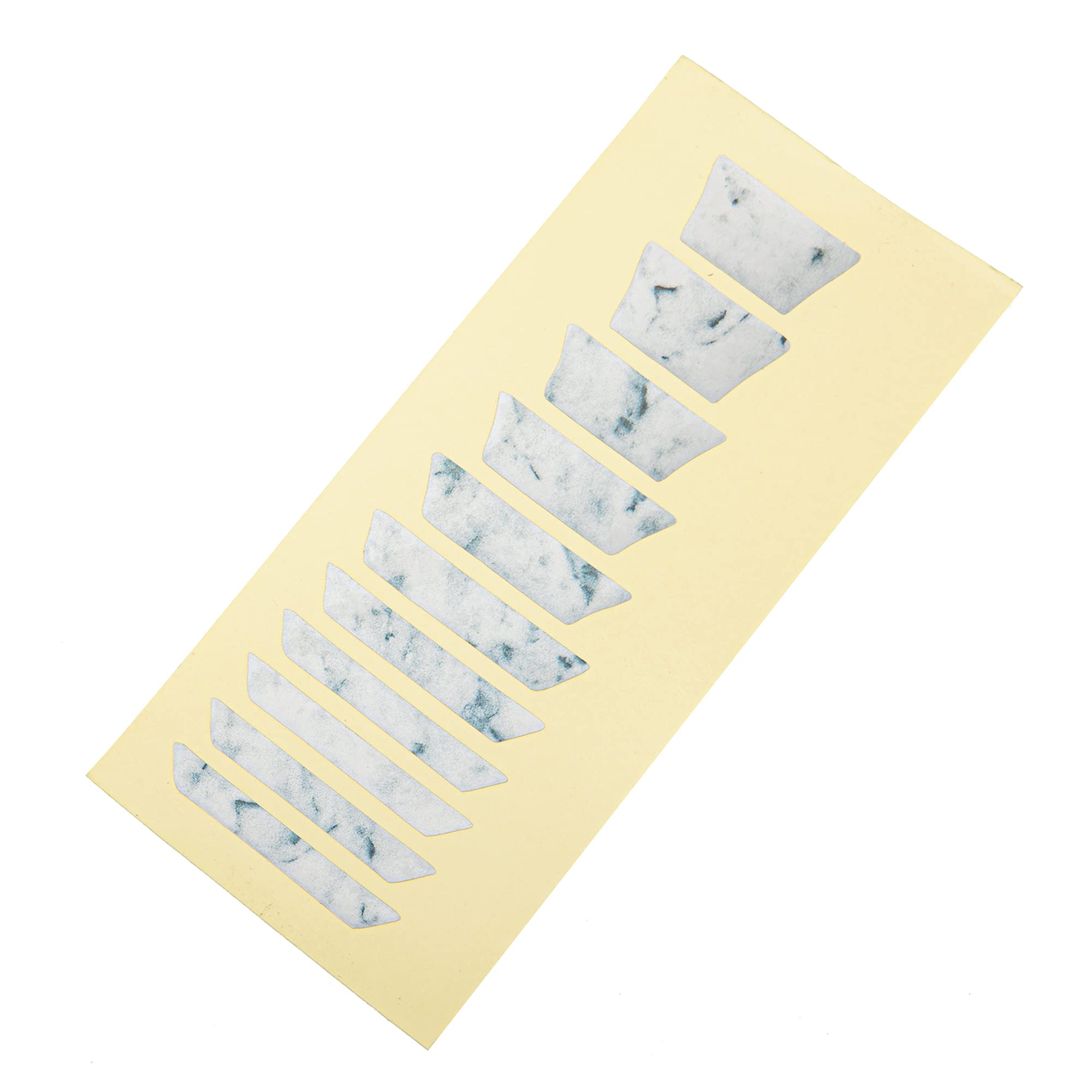 4-Pack Yootones Guitar Fingerboard Stickers - Professional Folk Inlay Decals for 6-String Acoustic & Electric Guitars - Ultra Thin Fretboard Stickers for Beginners & Learners - Perfect for Practice, Performances & Music Lessons